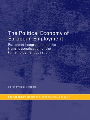 cover image of The Political Economy of European Employment